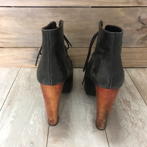 Jeffrey Campbell Black Booties - Picture 4 of 5